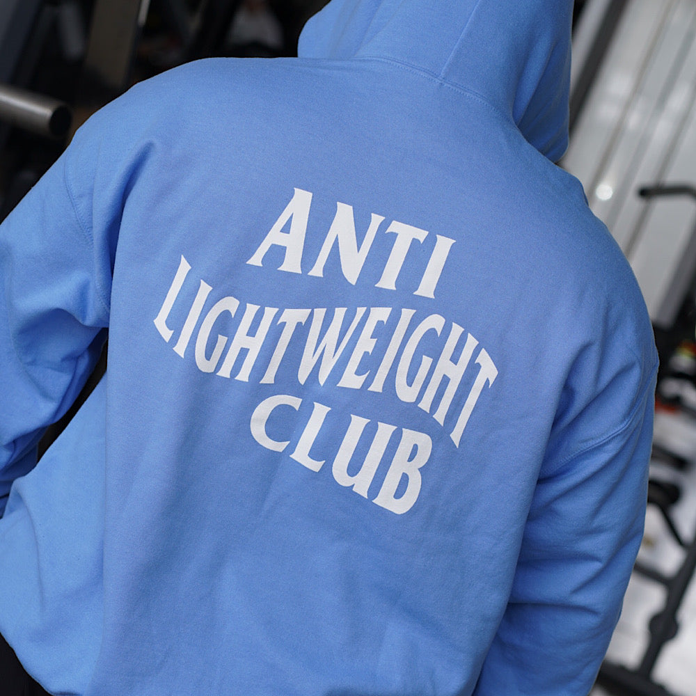 ANTI LIGHT WEIGHT CLUB  -CAROLINA BLUE - HOODIE