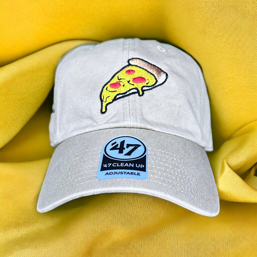 POWERED BY PIZZA DAD CAP- KHAKI