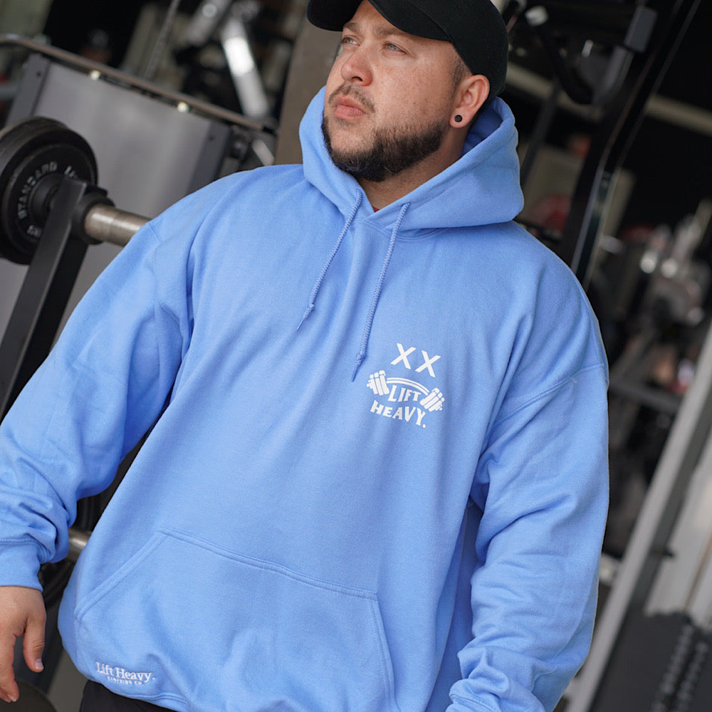 ANTI LIGHT WEIGHT CLUB  -CAROLINA BLUE - HOODIE