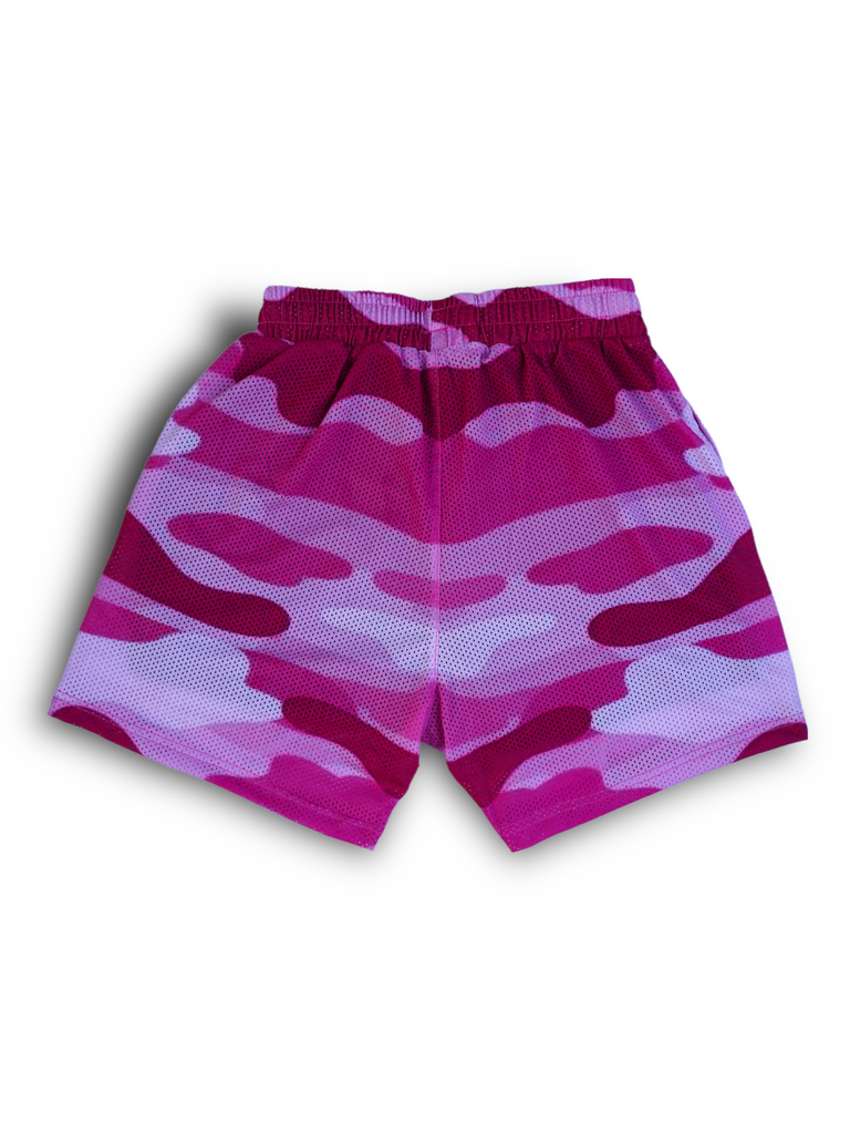 Pink camo sale shorts mens