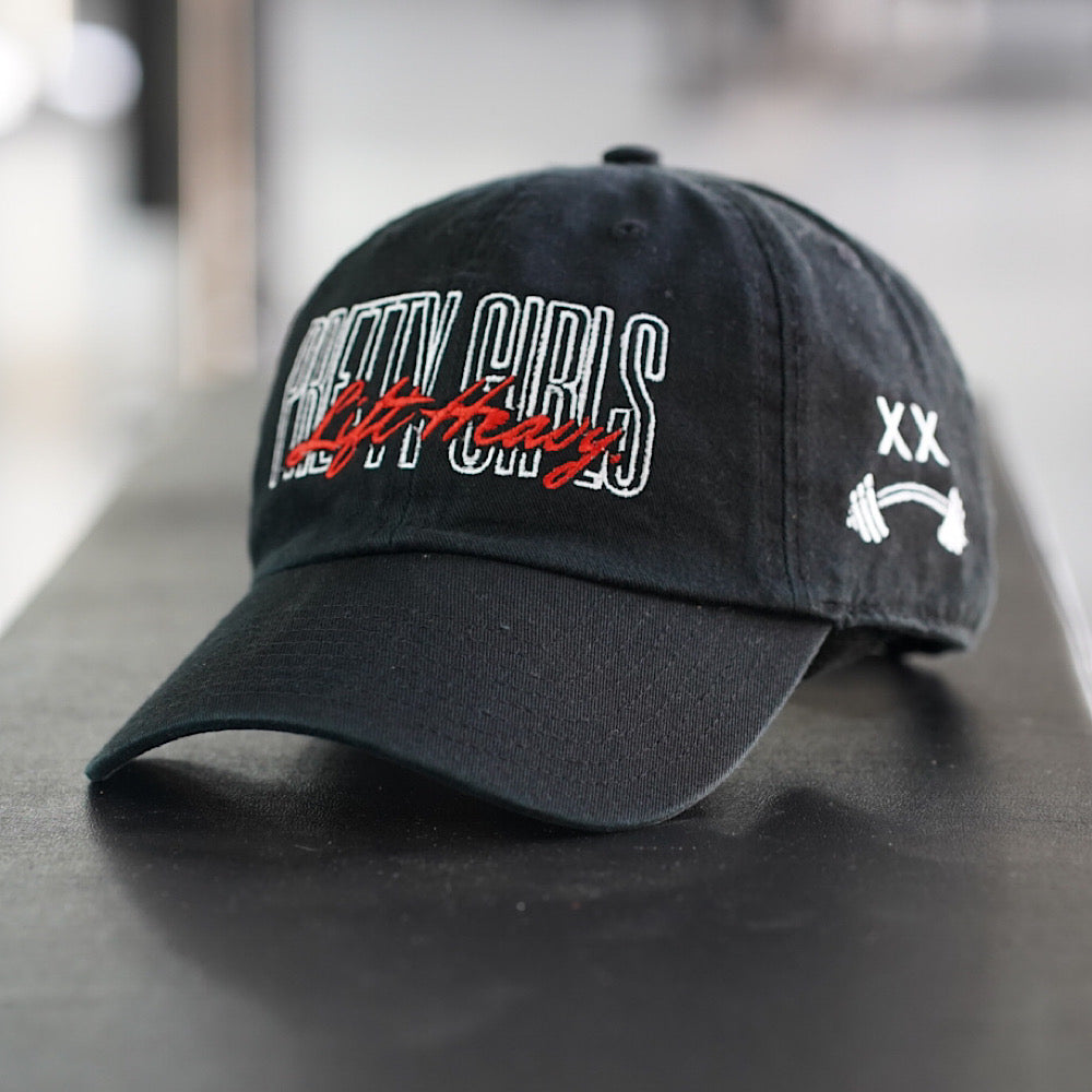 lyft リフト　キャップ LÝFT × Power House Gym logo Cap - Black