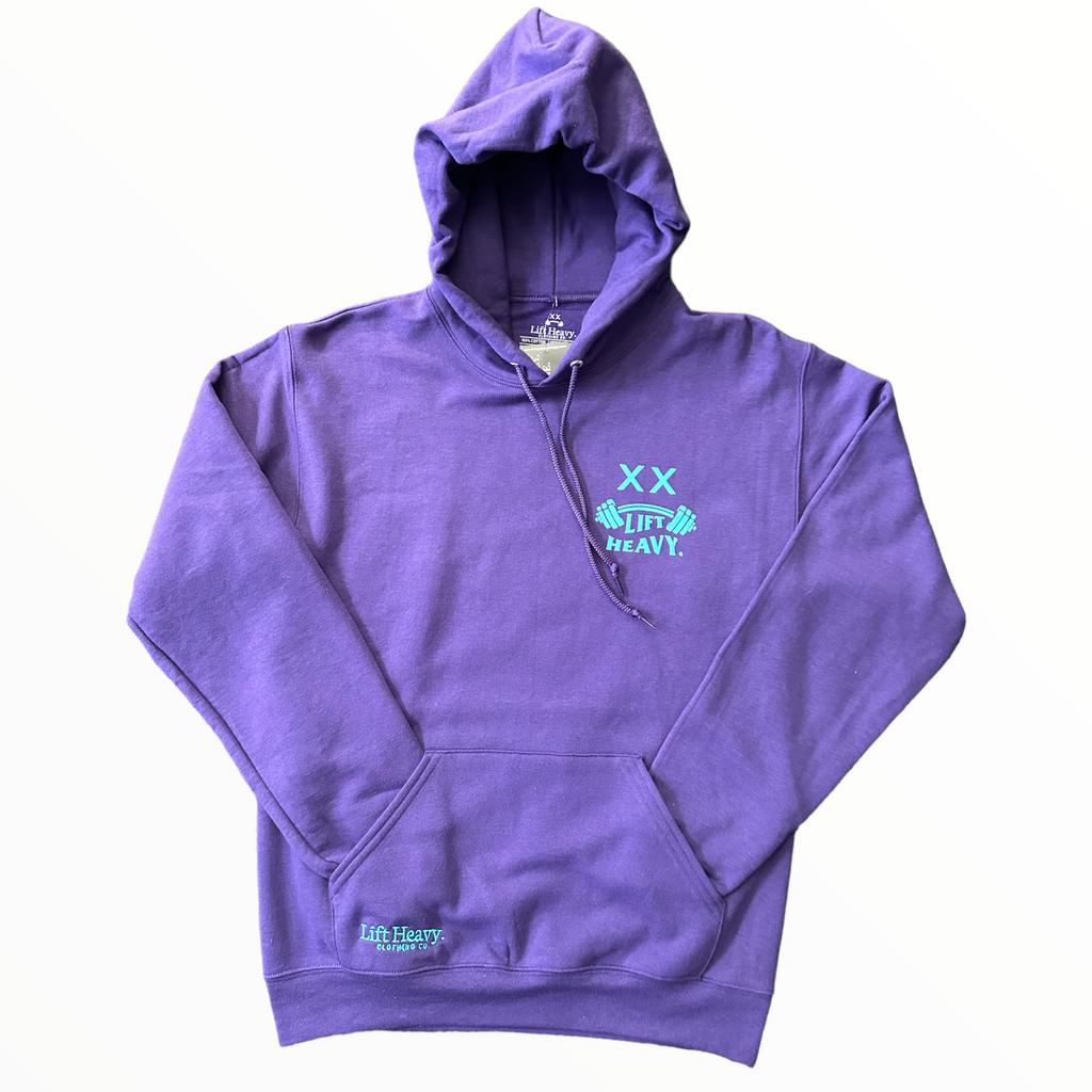 ANTI LIGHT WEIGHT CLUB  - PURPLE - HOODIE