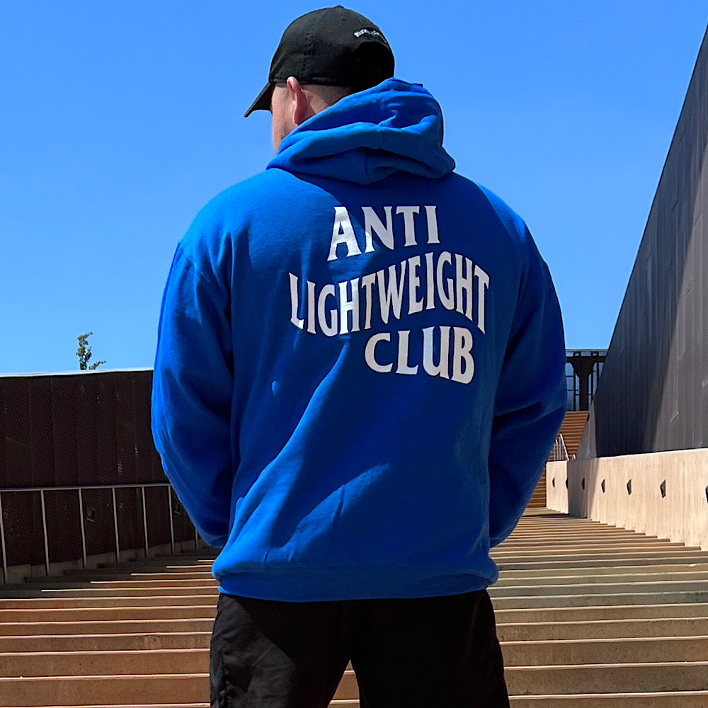 ANTI LIGHT WEIGHT CLUB  - ROYAL BLUE - HOODIE