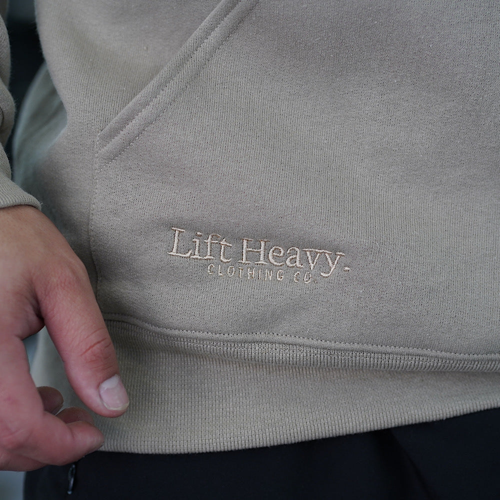 ANTI LIGHT WEIGHT CLUB  - KHAKI - HOODIE