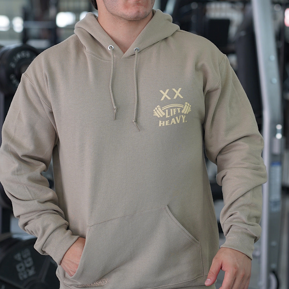 ANTI LIGHT WEIGHT CLUB  - KHAKI - HOODIE