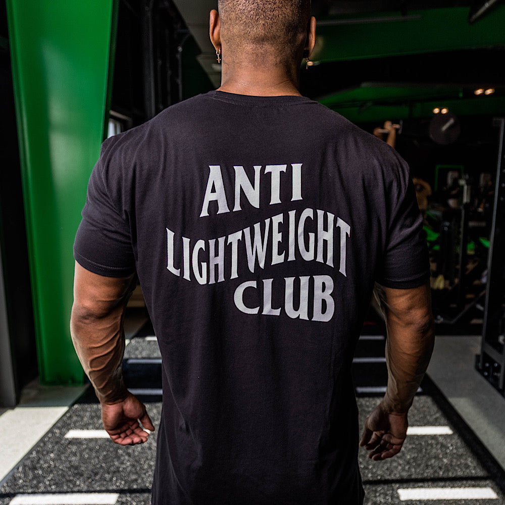 ANTI LIGHTWEIGHT CLUB - BLACK T-SHIRT