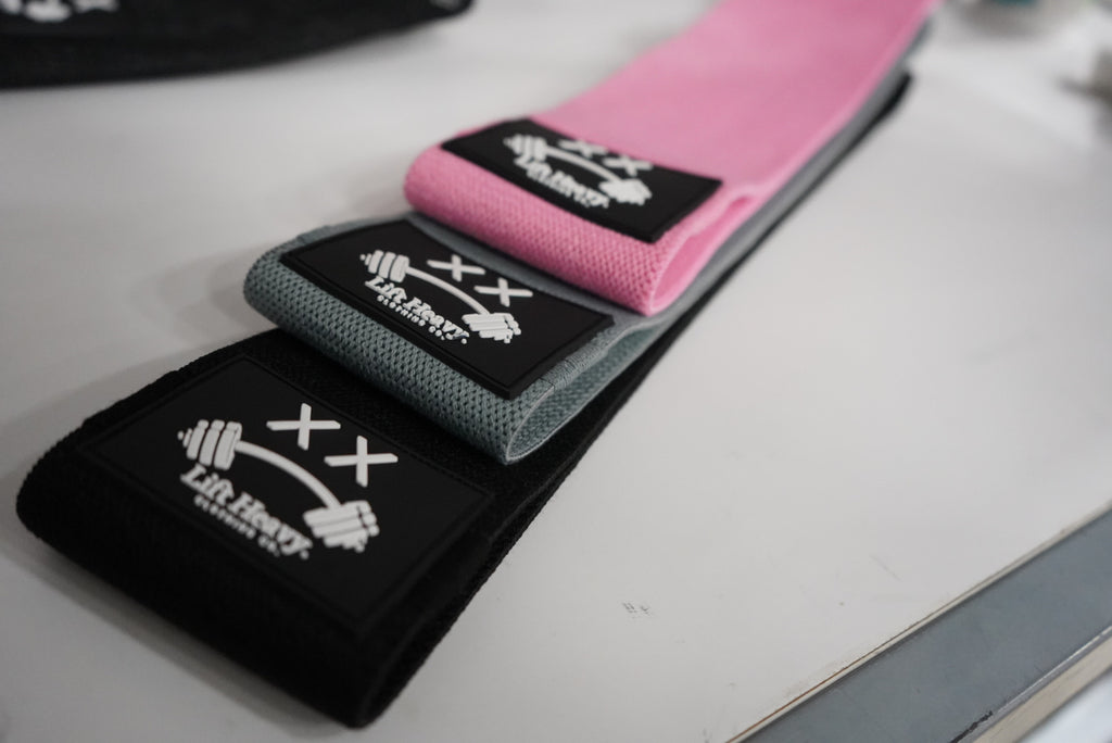 FABRIC RESISTANCE GLUTE BANDS - 3 PACK SET