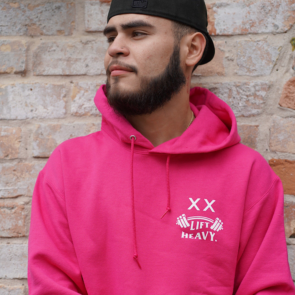 ANTI LIGHT WEIGHT CLUB  - FUCHSIA- HOODIE