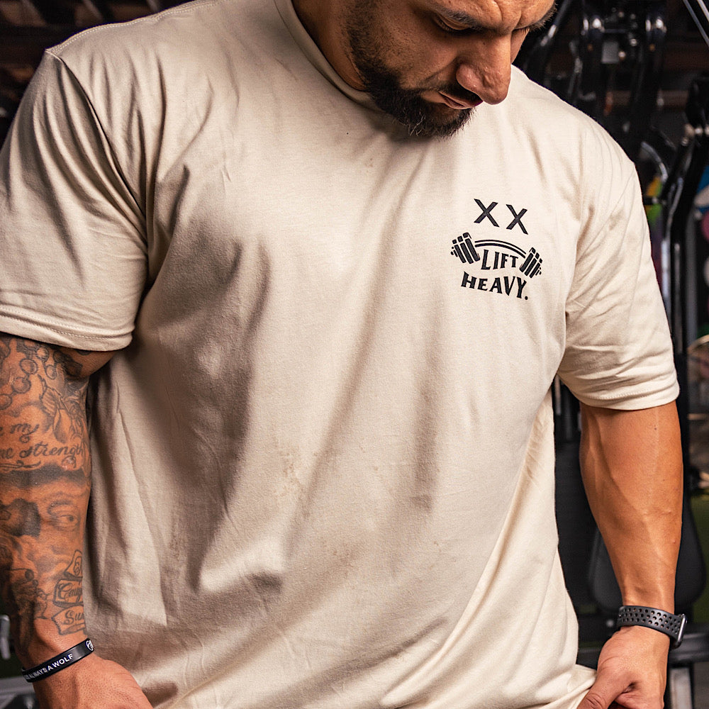 ANTI LIGHTWEIGHT CLUB -KHAKI - T-SHIRT