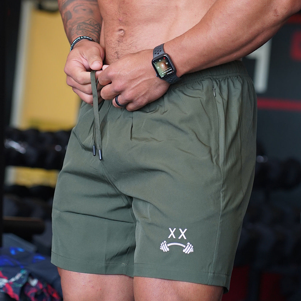 MEN SPORT SHORT DARK GREEN