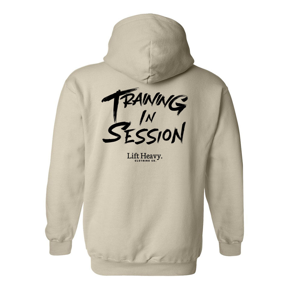 TRAINING IN SESSION HOODIE - TAN
